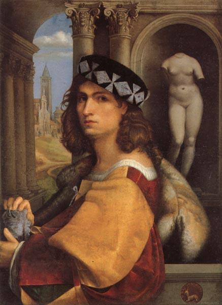 CAPRIOLO, Domenico Portrait of a Gentleman oil painting image
